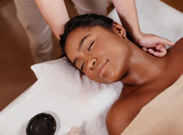 Facial con productos naturales